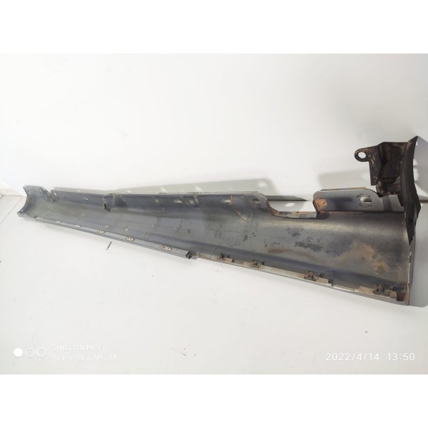 Spoiler Lateral Mercedes Clc200 Esquerdo 2009 2010 Det Prateado