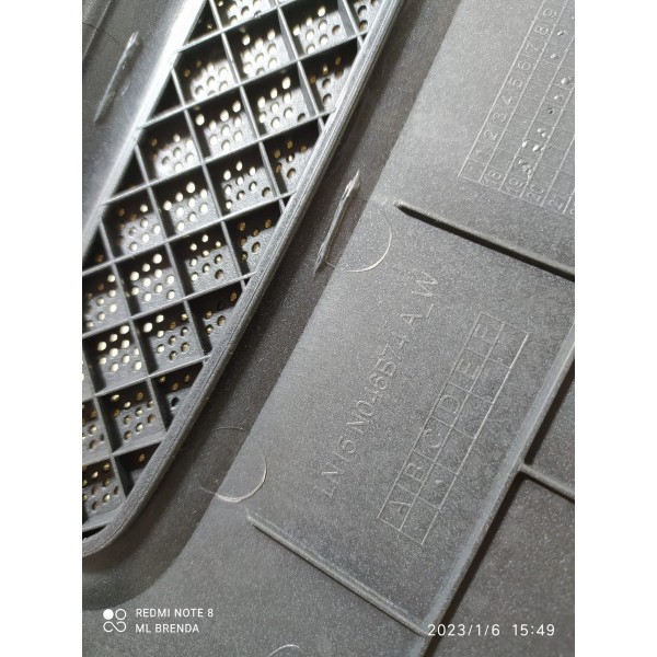 Acabamento Console Ecosport Traseiro 2018/2021