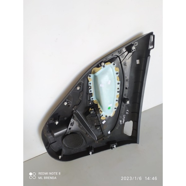 Forro Porta Ecosport Traseiro Direito 2018 2019 2020 2021 Preto