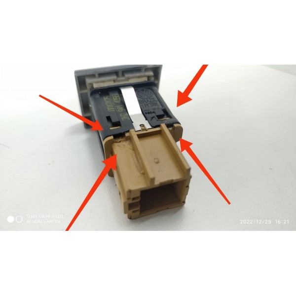 Botão Tração Amarok 2010/2020 2h2941435b Detalhe