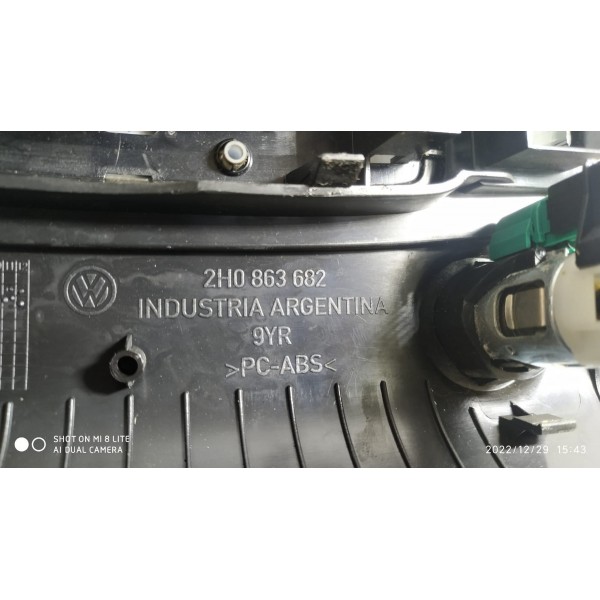 Alavanca Câmbio Moldura Amarok 2010/2016 2h0863682 Det