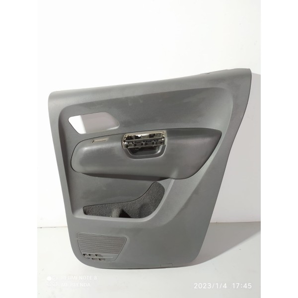 Forro Porta Amarok Traseiro Direito 2010/2020 Origin Preto