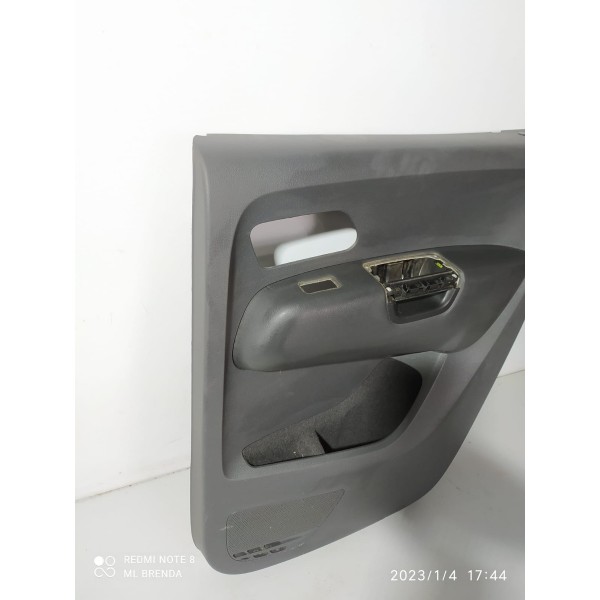 Forro Porta Amarok Traseiro Direito 2010/2020 Origin Preto