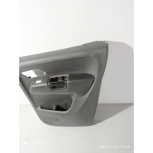 Forro Porta Amarok Traseiro Direito 2010/2020 Origin Preto