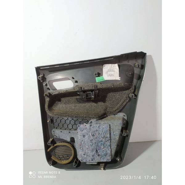 Forro Porta Amarok Traseiro Esquerdo 2010/2019 Orig Preto