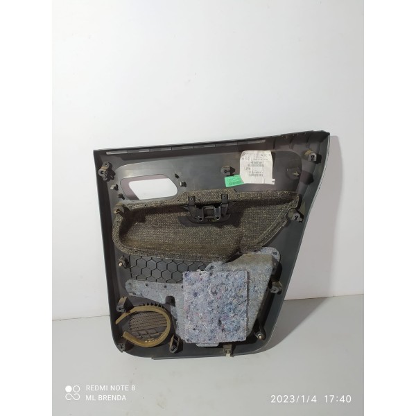 Forro Porta Amarok Traseiro Esquerdo 2010/2019 Orig Preto