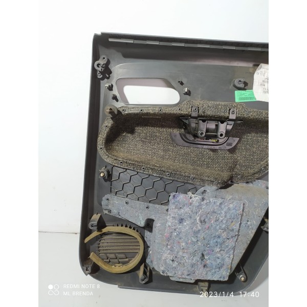 Forro Porta Amarok Traseiro Esquerdo 2010/2019 Orig Preto