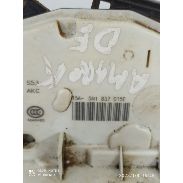 Fechadura Porta Amarok Dianteira Esquer 2010/2022 5n1837015e