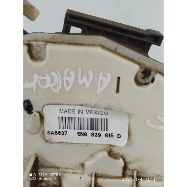 Fechadura Porta Amarok Traseira Esquerd 2010/2022 5n0839015d
