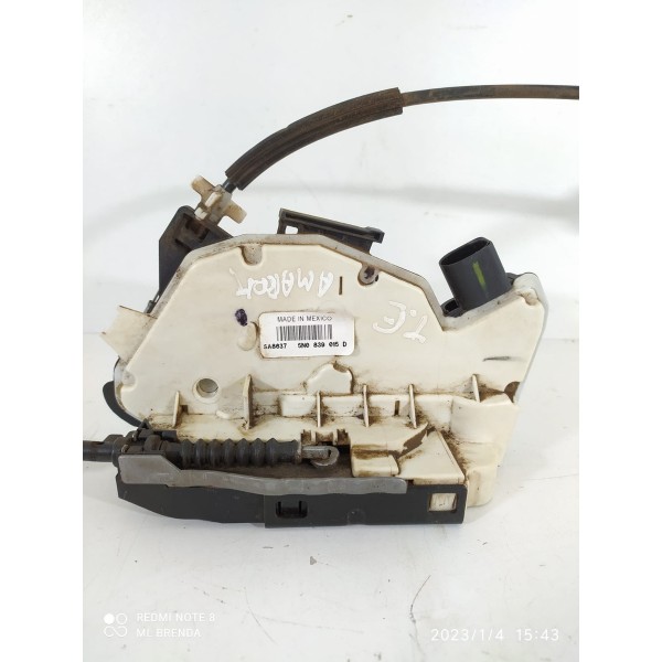 Fechadura Porta Amarok Traseira Esquerd 2010/2022 5n0839015d