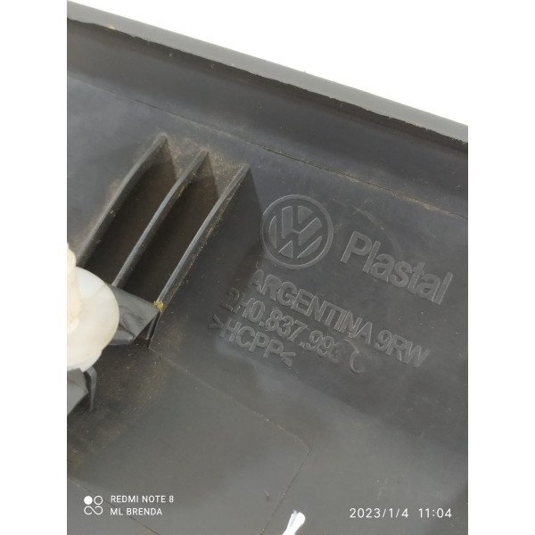 Moldura Int Retrovisor Amarok Esquerda 2010/2023 2h0837993 Preto