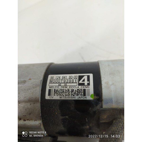 Arranque Partida Peugeot 208 Cactus Aircross 2022 9812464180