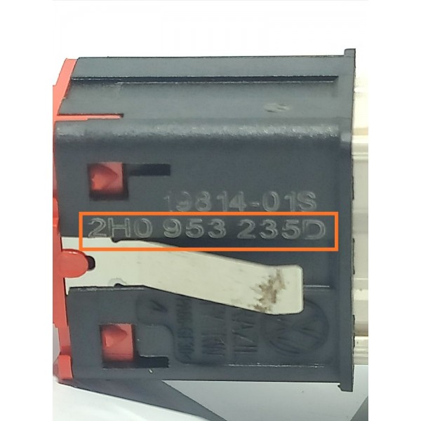 Botao Alerta Amarok 2011/2016 2h0953235d Preto