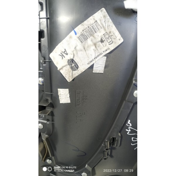 Forro Porta Nissan Versa Traseiro Direito 2014/2020 /23594 Preto