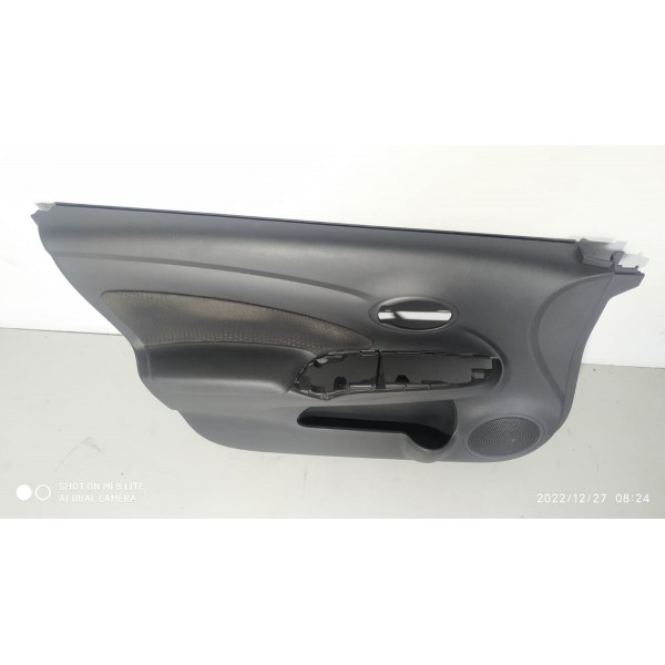Forro Porta Nissan Versa Dianteiro Esquerdo 2014/2020 Preto