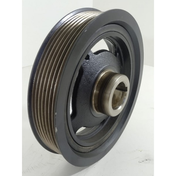 Polia Virabrequim Versa March 1.6 2014 2015 2016 2019