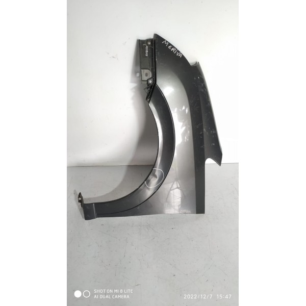 Paralama Meriva Esquerdo 2008 Detalhe