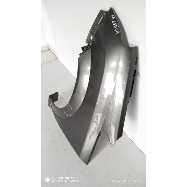 Paralama Meriva Esquerdo 2008 Detalhe
