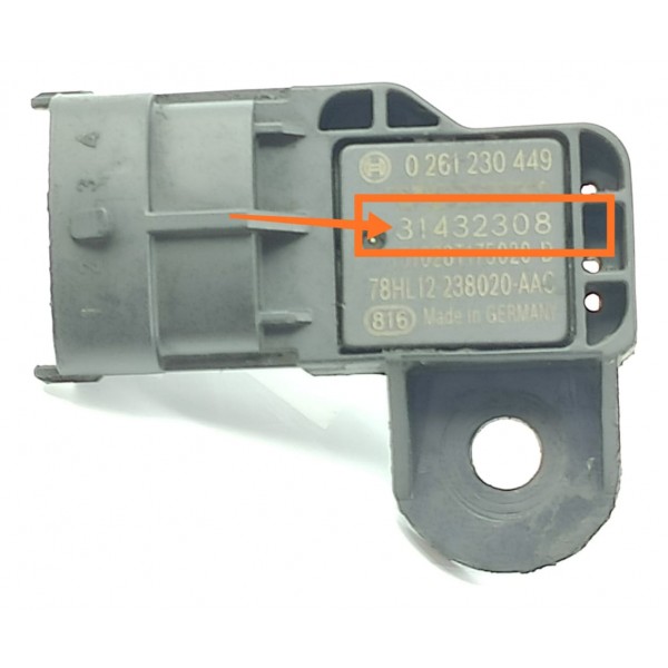 Sensor Map Volvo V60 S60 Xc60 V40 2011/2018 31432308