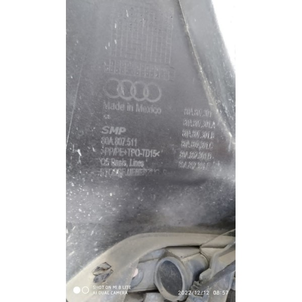 Parachoque Traseiro Audi Q5 2020 Sem Olho Gato