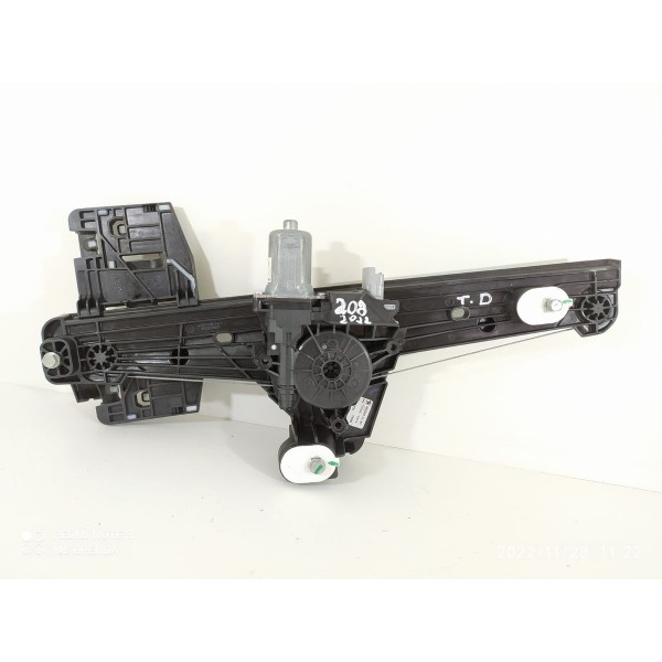 Maquina Vidro Peugeot 208 Traseira Direit 2020/24 9829045580