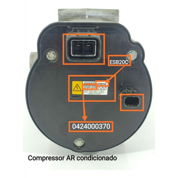 Compressor Ar Corolla Hybrid 2019/2024 0424000370