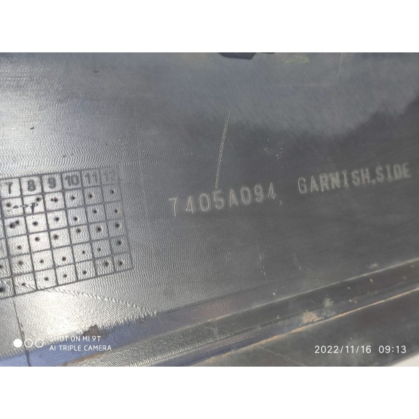 Spoiler Lateral Pajero Full Direito 2008/2018 Det 7405a094