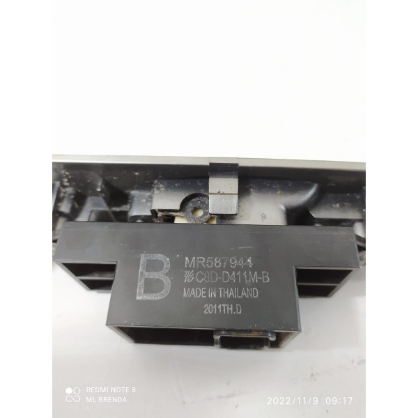 Botão Vidro Pajero Full Traseiro Direito 2006/2014 Orig