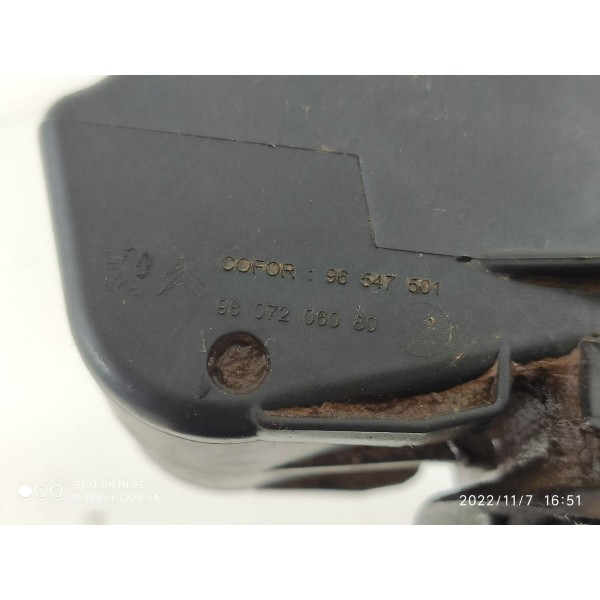 Portinhola Peugeot 208 2014 2015 2016 2019 9807206080 - Vermelho - 2015