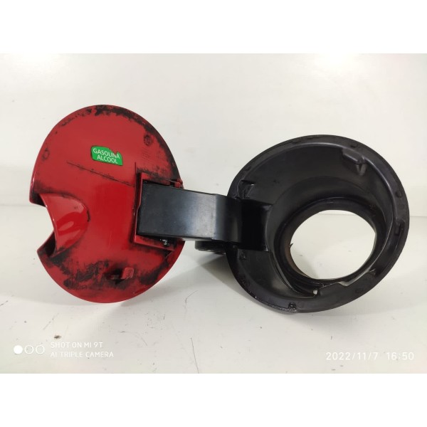 Portinhola Peugeot 208 2014 2015 2016 2019 9807206080 - Vermelho - 2015