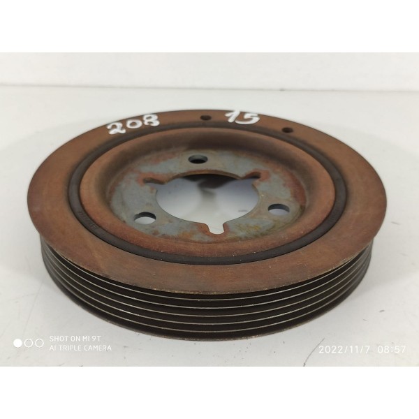Polia Virabrequim Peugeot 208 2014/2019 E102111a