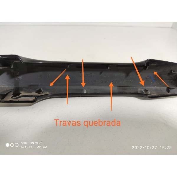 Maçaneta Externa Audi Q5 Traseira Esquerda 2018/2023 Preto Traseira