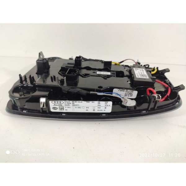 Comando Teto Solar Audi Q5 2017 2018/2023 80a947135ab