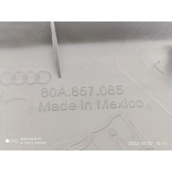 Acabamento Painel Audi Q5 Esquerdo 2017/2023 80a857085 Preto