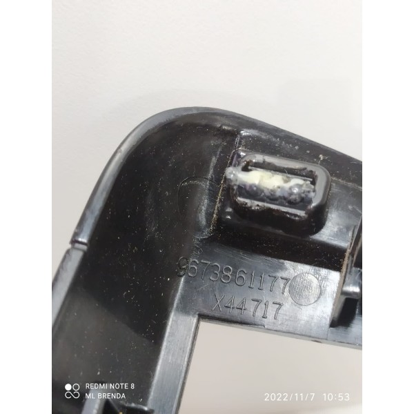 Moldura Multimídia Peugeot 208 2014/2019 9673861177