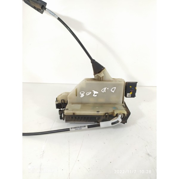 Fechadura Porta Peugeot 208 Elet Dianteira D 2014/2019