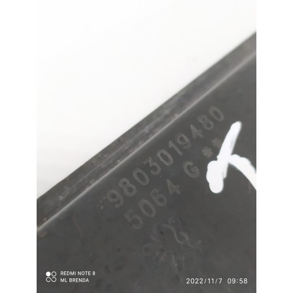 Maquina Vidro Peugeot Traseira Esq 208 2014/19  9803019480