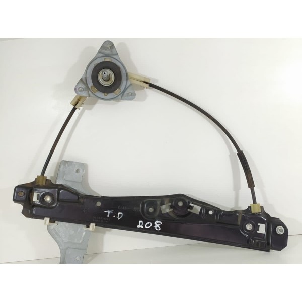 Maquina Vidro Peugeot 208 Traseira Direita 2014/19 Manual