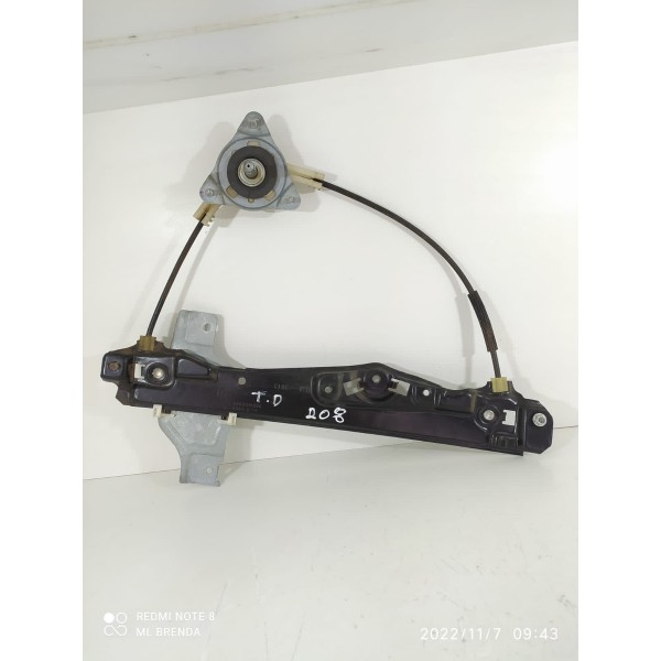 Maquina Vidro Peugeot 208 Traseira Direita 2014/19 Manual