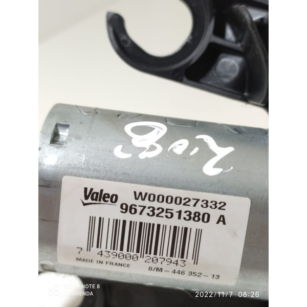 Motor Limpador Peugeot 208 Traseiro 2012/2018 9673251380