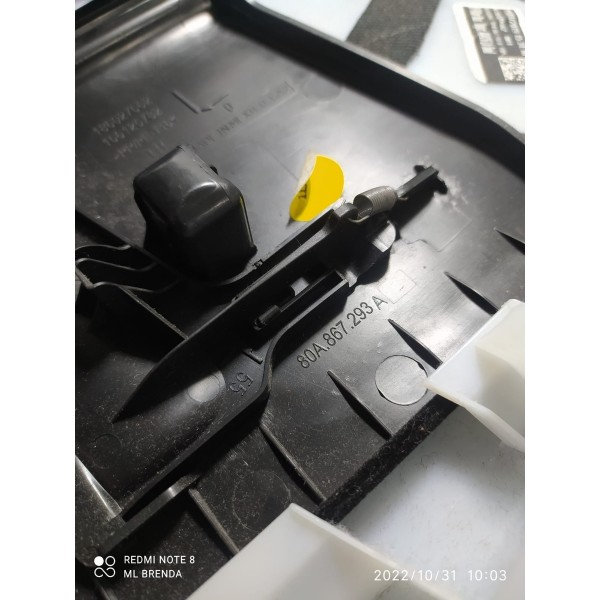 Acabamento Coluna Cinto Teto Audi Q5 Esquerdo  2017/2023