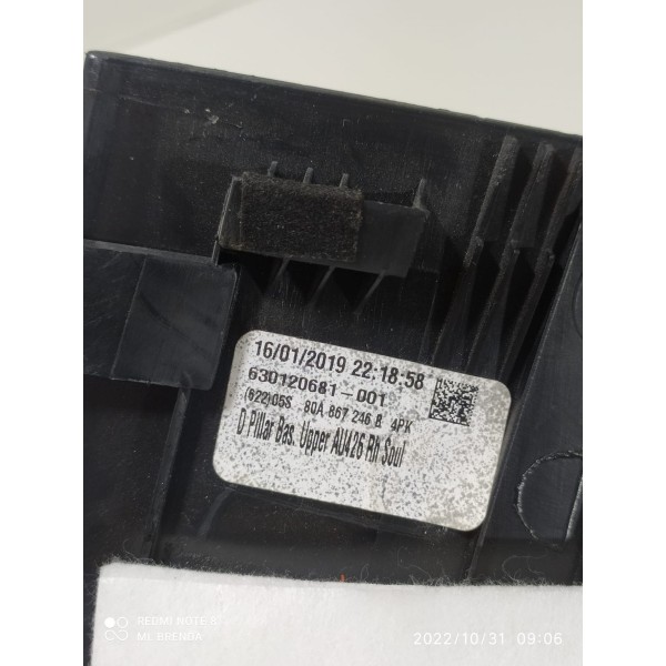 Acabamento Coluna Traseira Direit Audi Q5 2017/23 80a867246b Chocolate