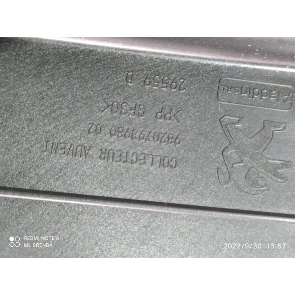 Calha Parabrisa Peugeot 208 2020 2021 2022/2024