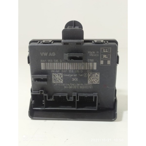 Modulo Porta Audi Q5 Traseiro Esquerdo 2018/ 2021 Det