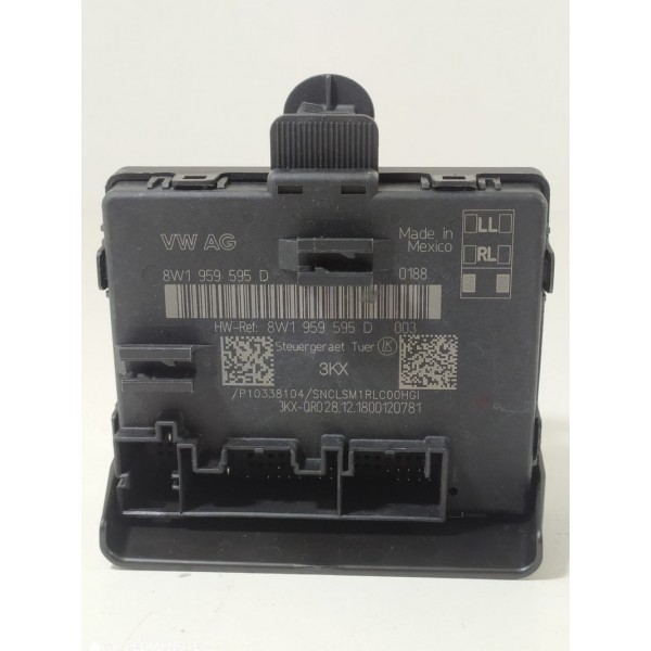 Modulo Porta Audi Q5 Traseiro Esquerdo 2018/ 2021 Det