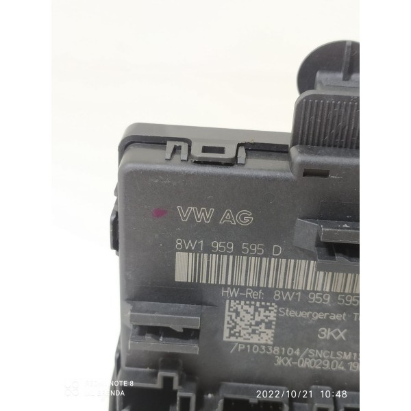 Modulo Porta Audi Q5 Traseira Esquerda 2017/2023 8w1959595