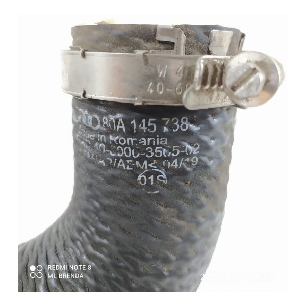 Mangueira Intercooler Audi Q5 2017 18 2023 80a145738 Preto