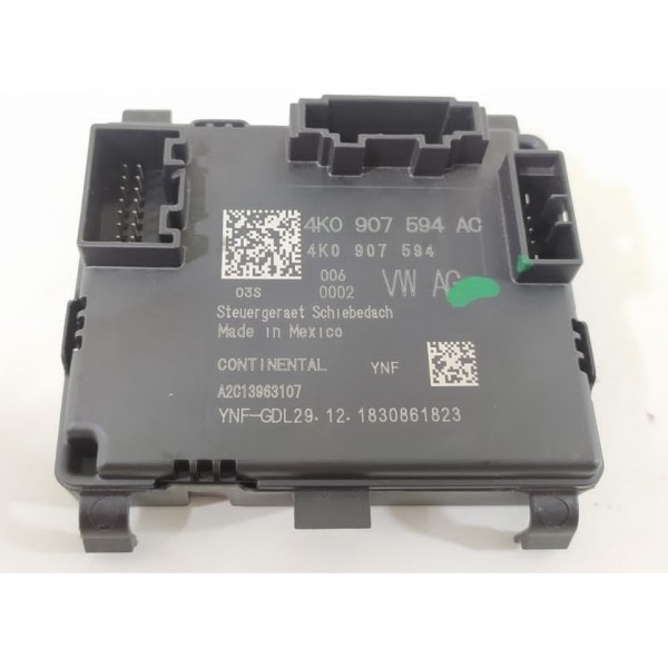 Modulo Teto Solar Audi Q5 Tcross 2017/2023 4k0907594ac