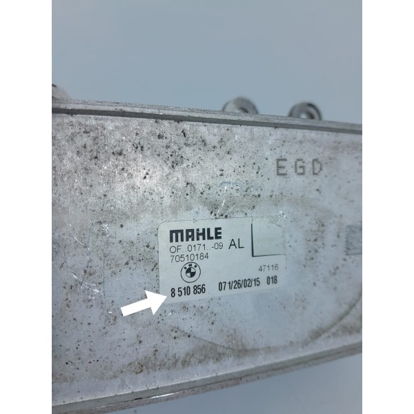 Resfriador Oleo Motor Bmw X5 Diesel 2014/2018 8510856