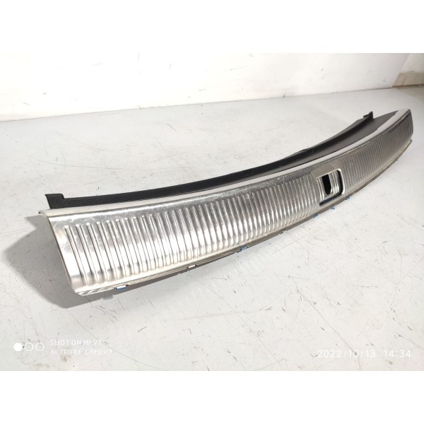 Guarnição Soleira Porta Mala Audi Q5 2018 2019 2023 Orig Prata